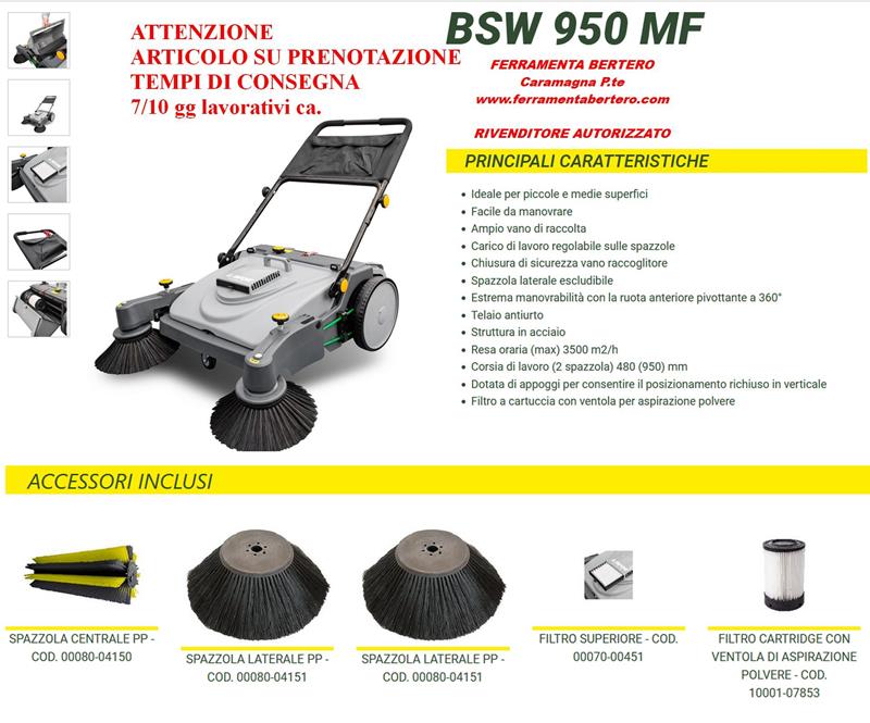 spazzolatrice LAVOR BSW 950 MF
